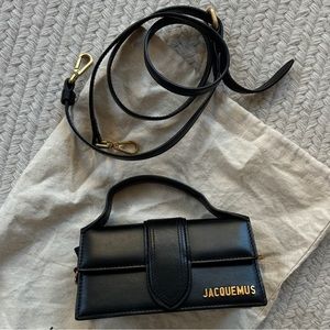 jacquemus bag bambino in black